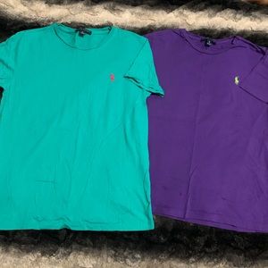 Two polo T-shirts